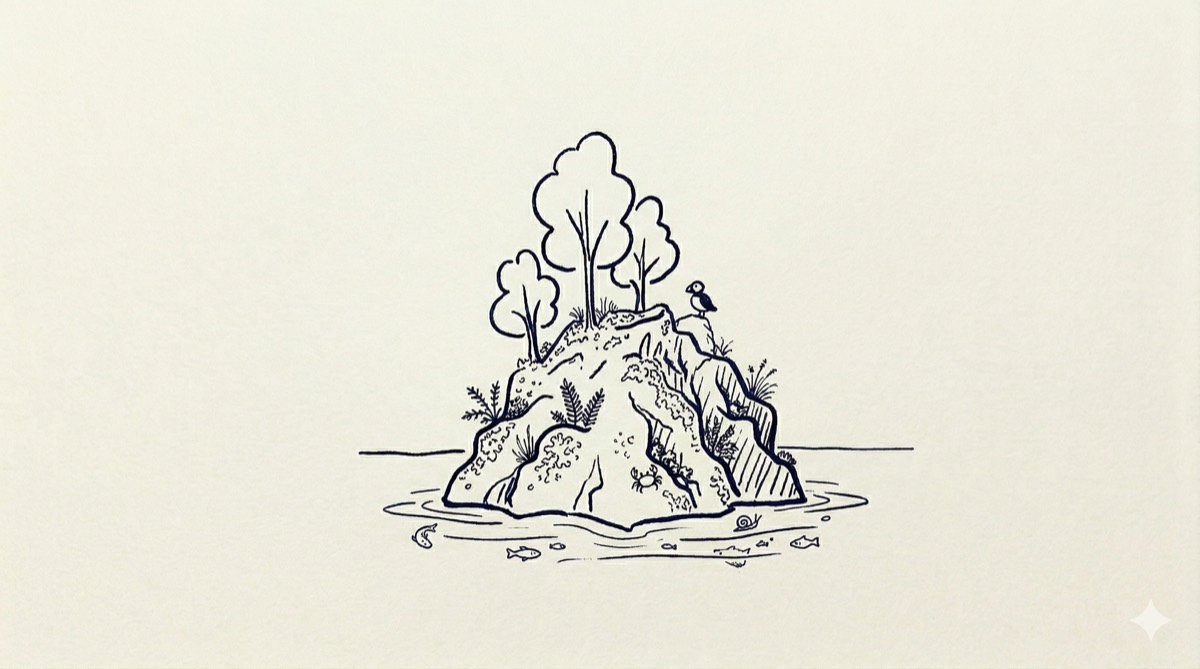 Ecology of an island